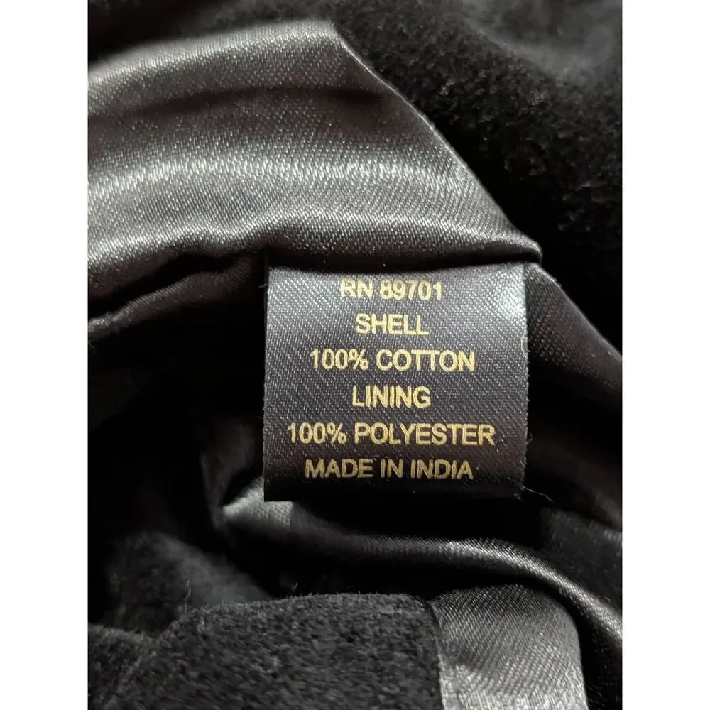 Thumki black velvet